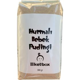 Ketbox 300 gr Katkısız Doğal Hurmalı Bebek Pudingi