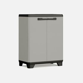 Keter 68x39x90 cm Antrasit Planet Base Kısa Tek Raflı Plastik Dolap