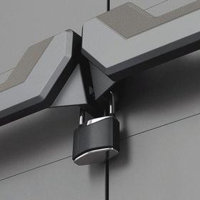 Keter Piu 3 Raflı Çok Amaçlı 166x68x39 cm Gri Plastik Dolap