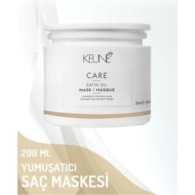 Keune Care Line Satin Oil Cansız Kuru Saçlar İçin 200 ml Saç Maskesi