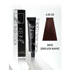 Keune Tinta 4.35 UC Orta Çikolata Kahve 60 ml Saç Boyası