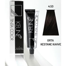 Keune Tinta 4.53 Orta Kestane Akaju Kahve Dore 60 ml Saç Boyası