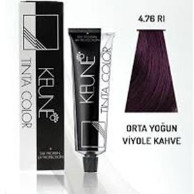 Keune Tinta Color 4.76 RI Orta Kahve Yoğun Viyole Kızıl 60 ml Saç Boyası