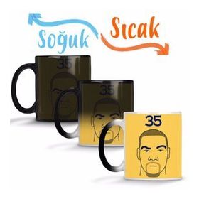 Kevin Durant 35 Sihirli Porselen Kupa