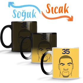 Kevin Durant 35 Sihirli Porselen Kupa