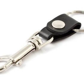 Key-Bak 0305-907 Bolt Snap Deri Kayışlı Anahtarlık Halkası