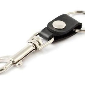 Key-Bak 0305-907 Bolt Snap Deri Kayışlı Anahtarlık Halkası