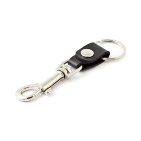 Key-Bak 0305-907 Bolt Snap Deri Kayışlı Anahtarlık Halkası