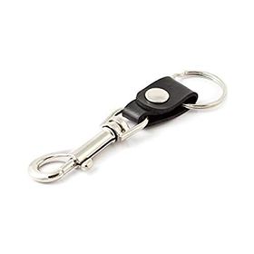 Key-Bak 0305-907 Bolt Snap Deri Kayışlı Anahtarlık Halkası