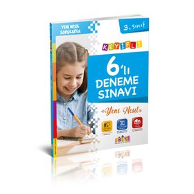 Key Yayınları 3. Sınıf Keyifli 6'lı Yeni Nesil Deneme Sınavı