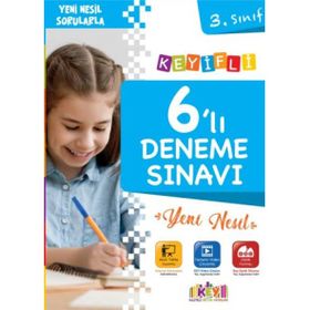 Key Yayınları 3. Sınıf Keyifli 6'lı Yeni Nesil Deneme Sınavı