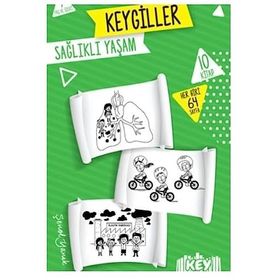 Keygiller Sağlıklı Yaşam Serisi 10 Kitap - Şenol Yanık - Kaliteli Eğitim Yayınları
