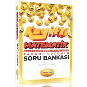 Keyifli Matematik Kolaydan Zora Tamamı Çözümlü Soru Bankası Yediiklim Yayınları