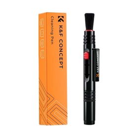 K&F Concept KF1691 Çift Taraflı Karbon Başlık Lens Temizleme Kalemi