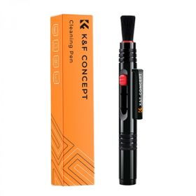 K&F Concept KF1691 Çift Taraflı Karbon Başlık Lens Temizleme Kalemi