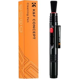 K&F Concept KF1691 Çift Taraflı Karbon Başlık Lens Temizleme Kalemi