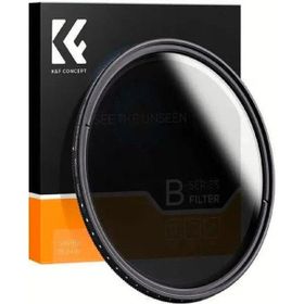 K&F Concept ND2-ND400 B-Series 72 mm 1 ile 9 Stop ND Filtre
