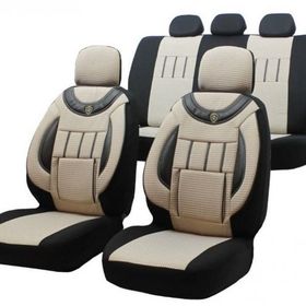 Kgs Oto Tuning Hyundai Getz Terletmez Jakarlı Kumaş Bej Siyah Oto Koltuk Kılıfı