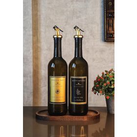 Khakma Amber Gold 2'li 750 ML Yağdanlık