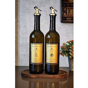 Khakma Amber Gold 2'li 750 ML Yağdanlık