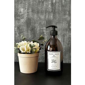 Khakma KBDB1 Amber Cam Bulaşık Deterjanı Şişesi 500 ml Sabunluk