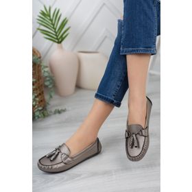 Khayt KHTP940 Tassel Casual Günlük Kadın Babet Ayakkabı