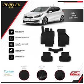 Kia 2012 2018 Ceed 3D Havuzlu Paspas