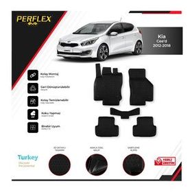 Kia 2012 2018 Ceed 3D Havuzlu Paspas