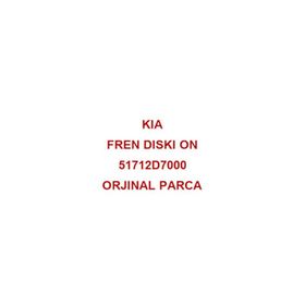 Kia Ceed 1.4L 1.6L 12 280x5 Havalı Ön Fren Diski