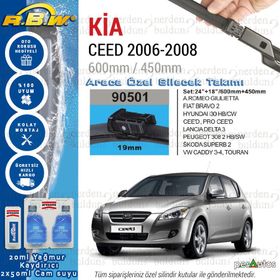 Kia Ceed 2006-2008 Muz Silecek Takımı