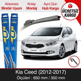 Kia Ceed 2012-2017 Muz Silecek Takımı