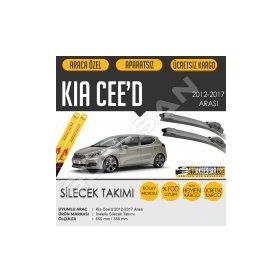 Kia Ceed 2012-2017 Muz Silecek Takımı