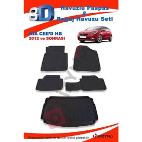 Kia Ceed 2012-2018 Paspas ve Bagaj Havuzu