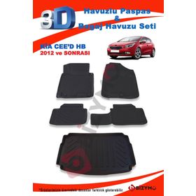 Kia Ceed 2012-2018 Paspas ve Bagaj Havuzu
