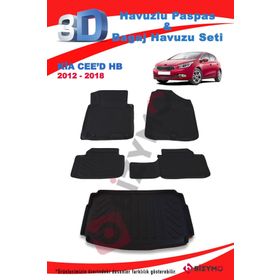 Kia Ceed 2012-2018 Paspas ve Bagaj Havuzu