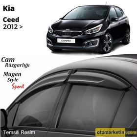 Kia Ceed 2012 Mugen Cam Rüzgarlığı