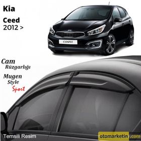 Kia Ceed 2012 Mugen Cam Rüzgarlığı