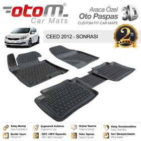 Kia Ceed 2012 Sonrası 3D Havuzlu Oto Paspas