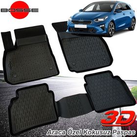 Kia Ceed 2019 Sonrası 3d Bagaj Havuzu