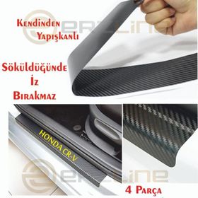 Kia Ceed 4 Adet Karbon Kapı Eşiği Sticker