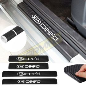 Kia Ceed 4 Adet Karbon Kapı Eşiği Sticker