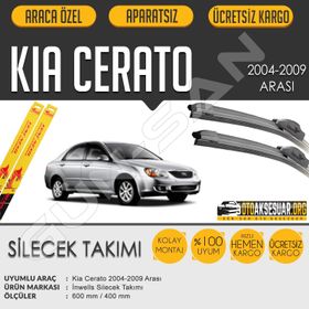 Kia Cerato 2004-2009 Muz Silecek Takımı