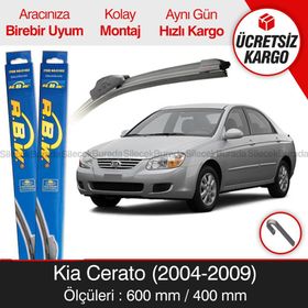 Kia Cerato 2004-2009 Muz Silecek Takımı