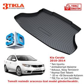 Kia Cerato Sedan 2016 Sonrası 3d Bagaj Havuzu