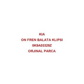 Kia Clarus 1.6L 00 Ön Fren Diski