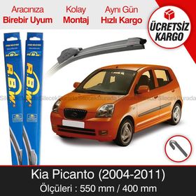 Kia Picanto 2004-2011 Muz Silecek Takımı