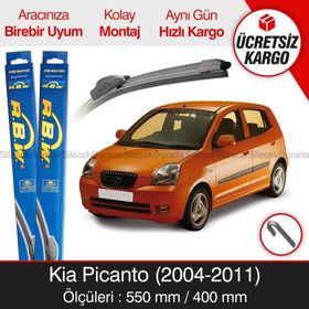 Kia Picanto 2004-2011 Muz Silecek Takımı