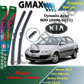 Kia Rio 2005-2011 Silecek Takımı