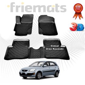 Kia Rio 2006-2011 3D Havuzlu Paspas