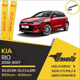Kia Rio 2012-2017 Muz Silecek Takımı